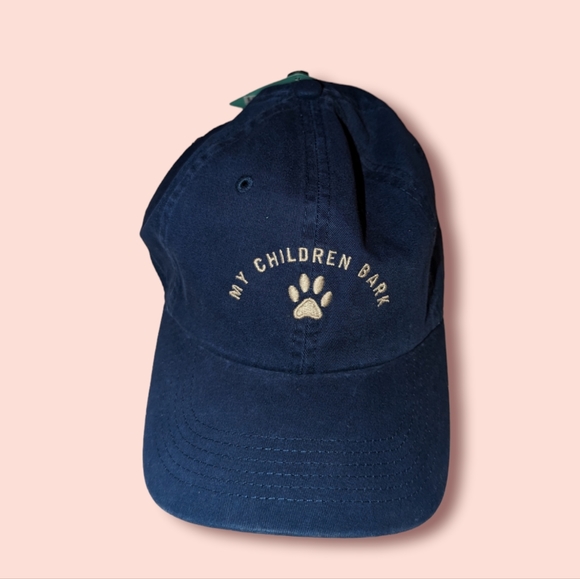 Wembley Accessories - Nwt Wembley blue my children bark baseball cap